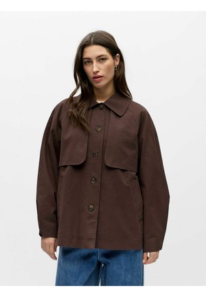 Abrigo corto - seal brown