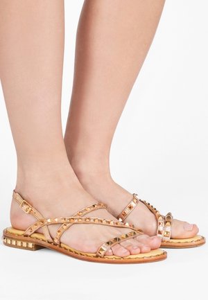 Sandales - gold-coloured
