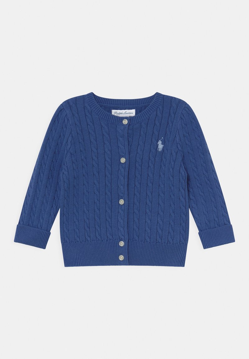 Polo Ralph Lauren MINI CABLE COTTON CARDIGAN - Casaco de malha - liberty blue