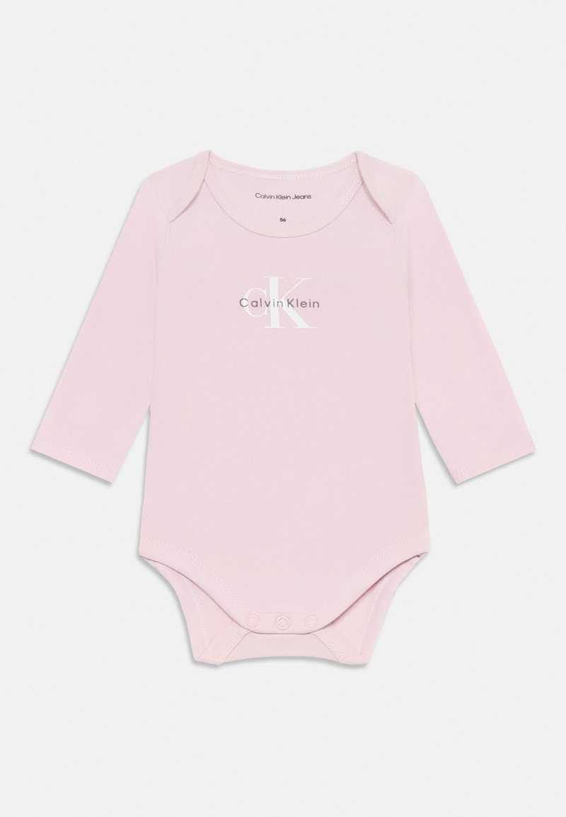 Calvin Klein Jeans MONOGRAM UNISEX - Ilgarankovis viršutinės dalies drabužis - pink ice