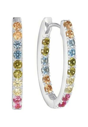 ELLISSE PICCOLO - Örhänge - silver  rainbow
