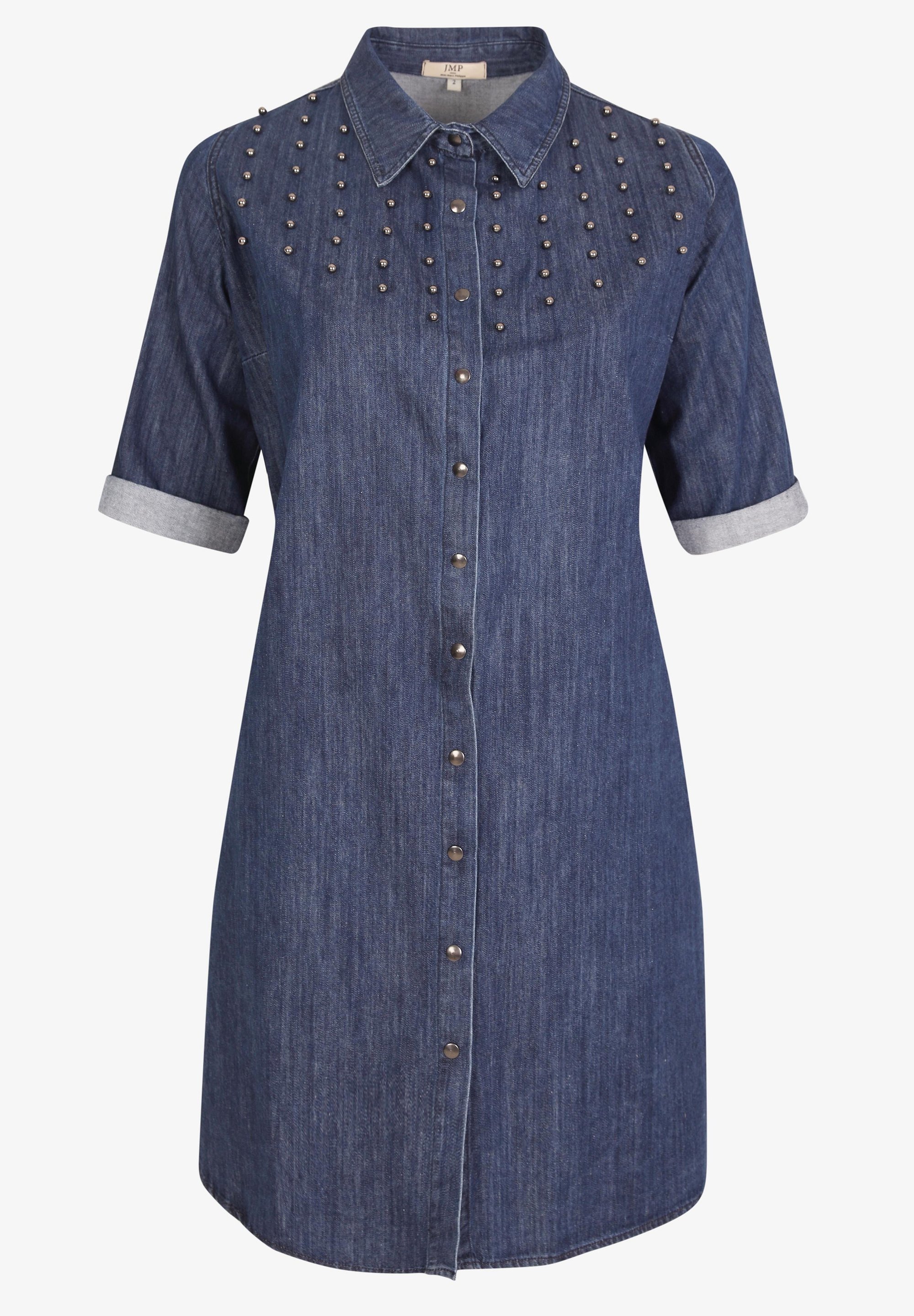 Denim Shirt Jean Marc Philippe Collection Trapeze Print Shirt JMP