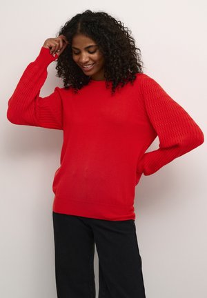 Jumper - fiery red