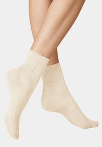 KUNERT ZIGZAG - Socken - offwhite