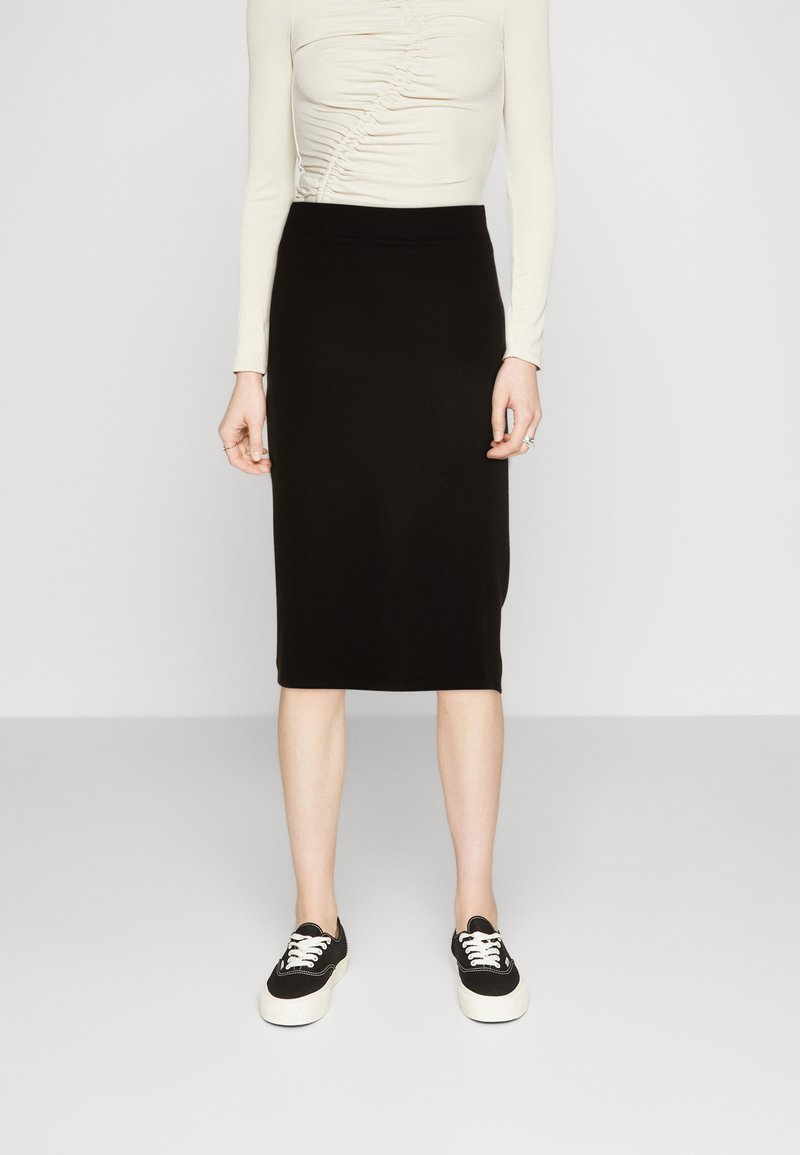 VILA VIARMERONE TUBE SKIRT - Pencil skirt - black