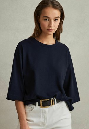 CASSIE CREW NECK - Maglietta a manica lunga - navy