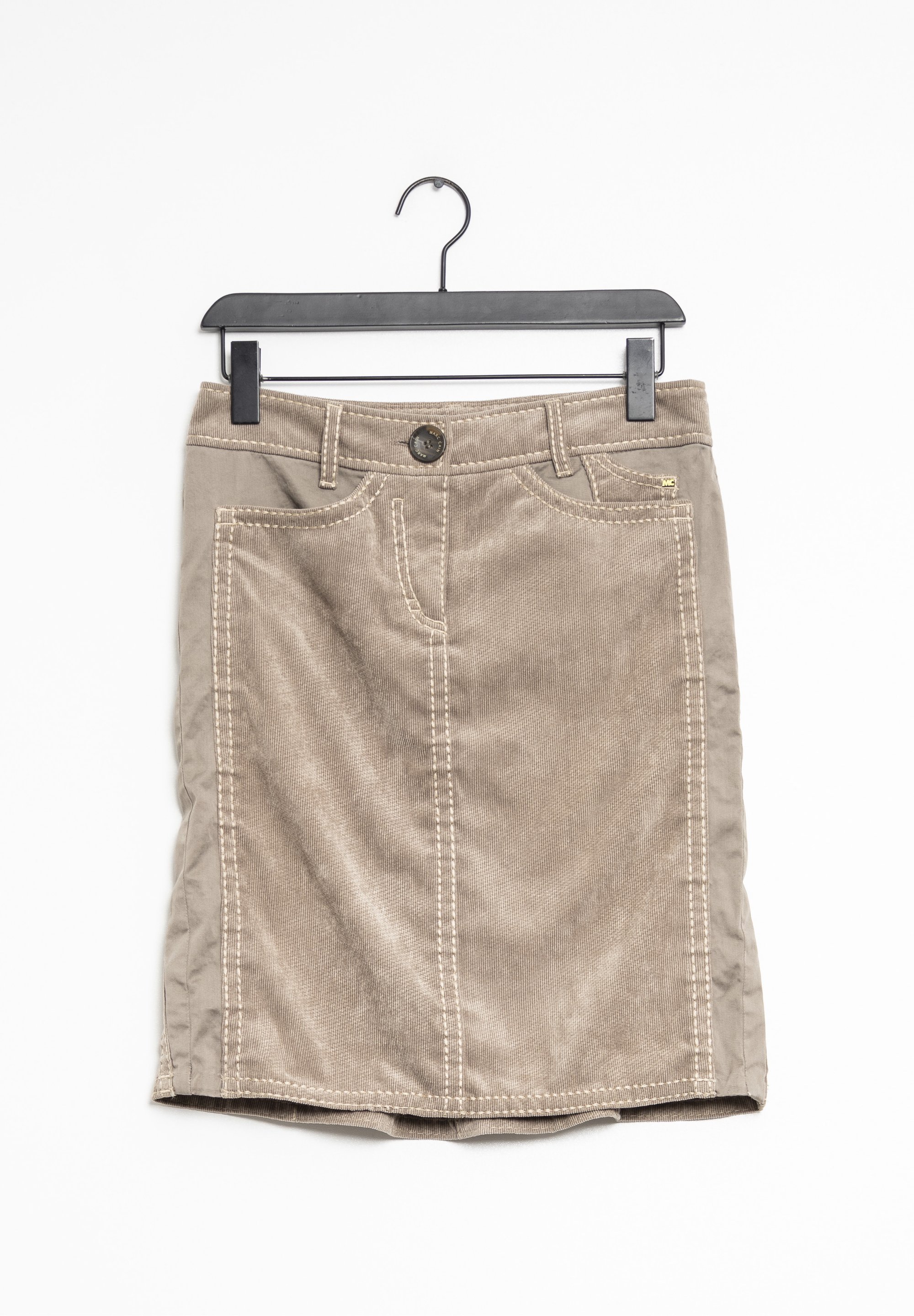 Marc Cain Denim skirt beige (Pre-owned) Zalando