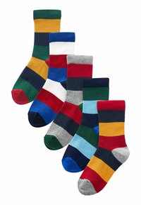 Next 5 PACK - REGULAR FIT - Strumpor - rugby stripe