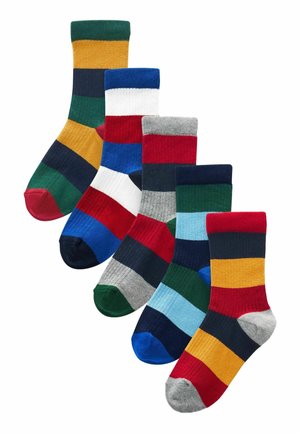 5 PACK - REGULAR FIT - Strumpor - rugby stripe