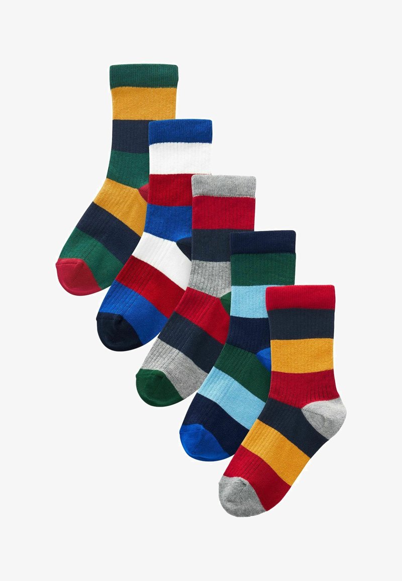 Next 5 PACK - REGULAR FIT - Strumpor - rugby stripe