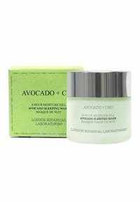 London Botanical Laboratories - AVOCADO + CBD | 8-HOUR MOISTURE FILL AVOCADO SLEEPING MASK 50ML - Face mask - transparent Thumbnail Image 1