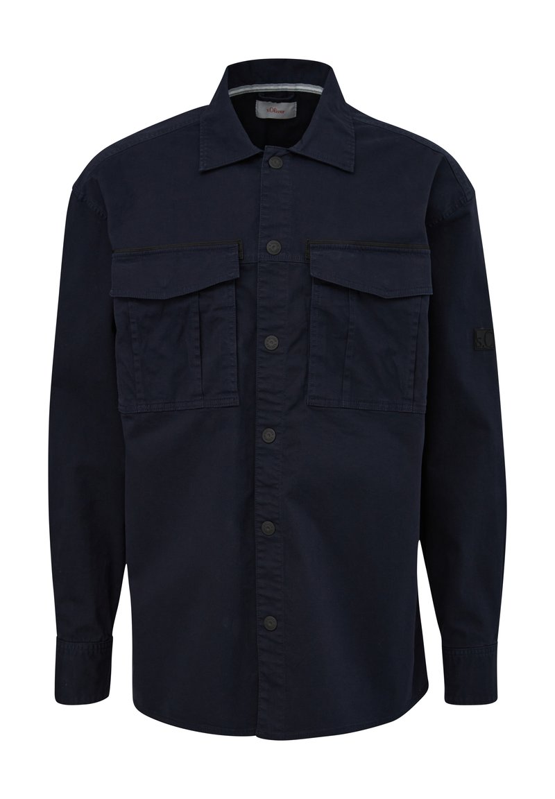s.Oliver Overhemd donkerblauw