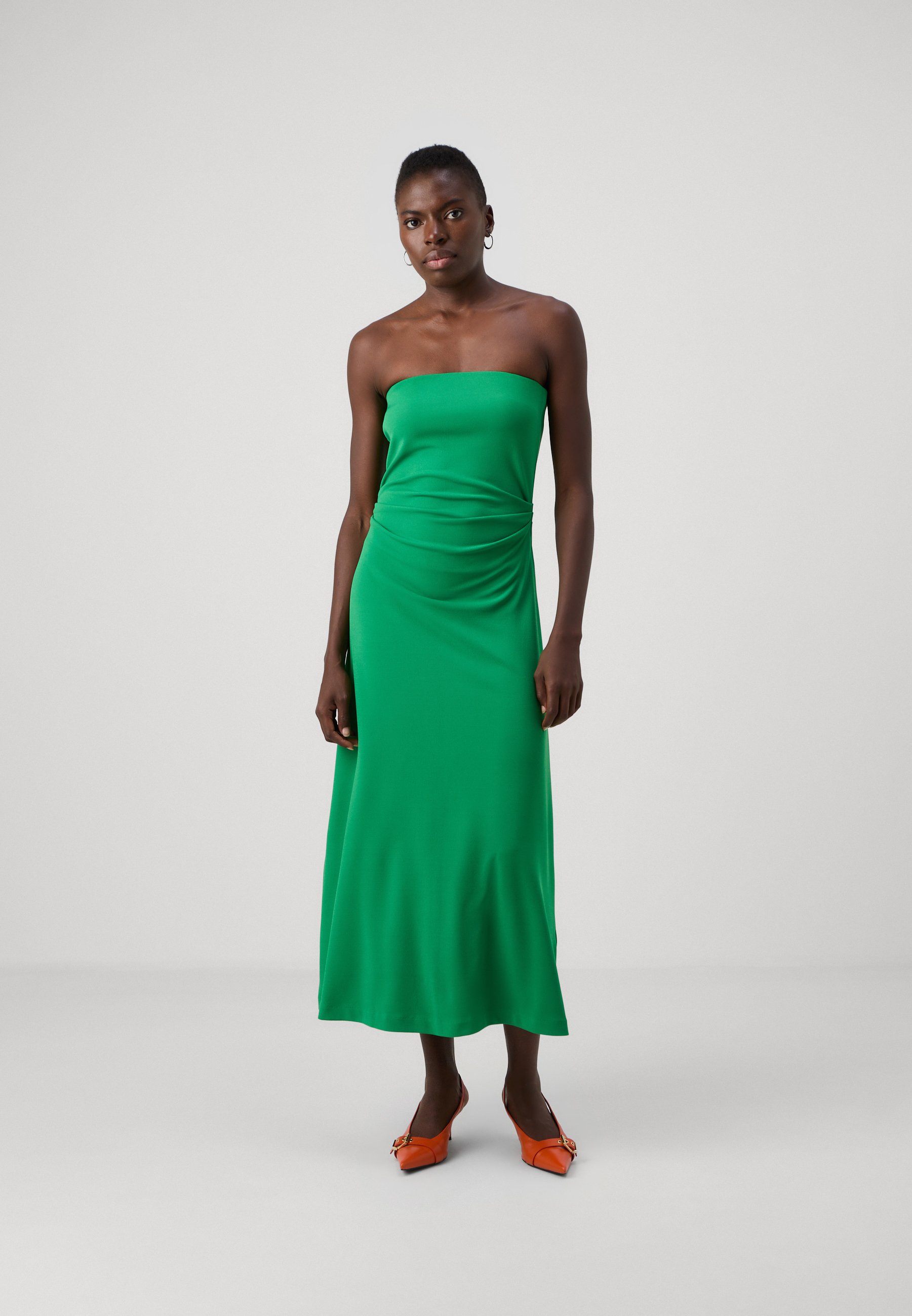 green emerald velvet dress 2010 Vivienne Westwood Sculpted Green Floral Silk Brocade Corset Dress main image 0