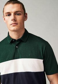 Next CHEST BLOCK STANDARD - Poloshirts - green navy
