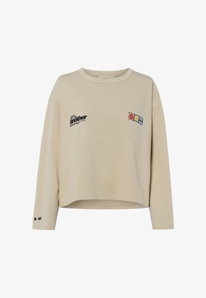Another Cotton Lab, Langarmshirt - melange mehrfarbig