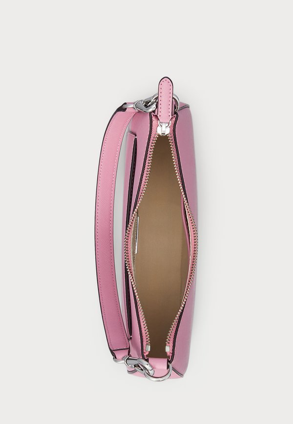 CROSSHATCH LEATHER MEDIUM DANNI BAG - Handbag - rose mauve2