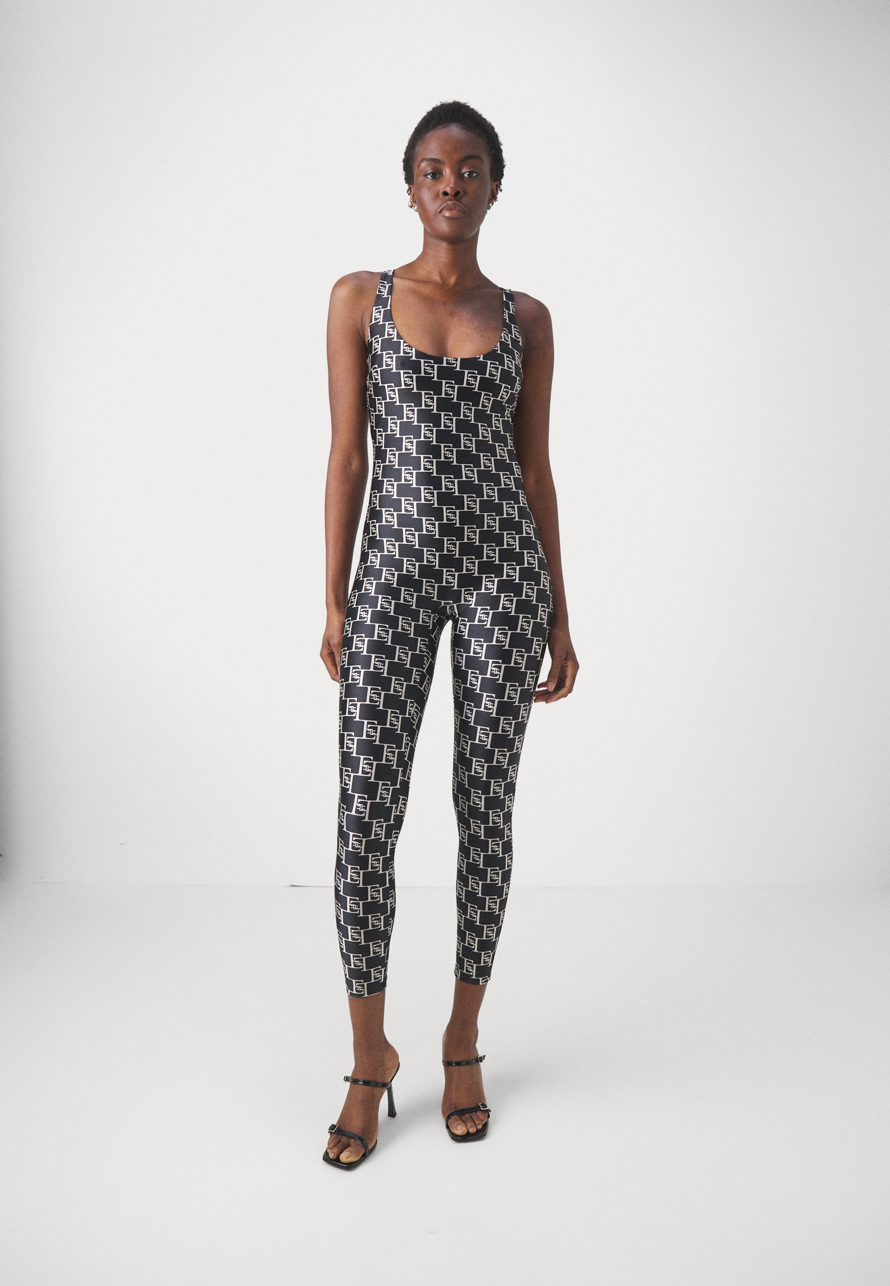 Elisabetta Franchi WOMENS - Jumpsuit - nero/burro/black