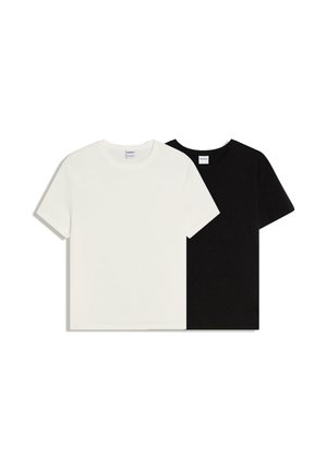 SHORT SLEEVE -2-PACK - Tricou basic - white
