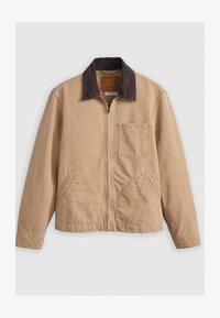 Levi's® FULL ZIP MECHANICS Denim jacket scary tiger's eye/sand