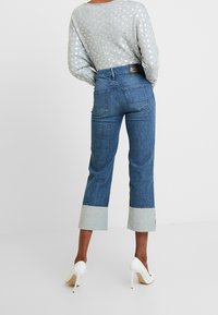 Denham Džíny Straight Fit - blue denim