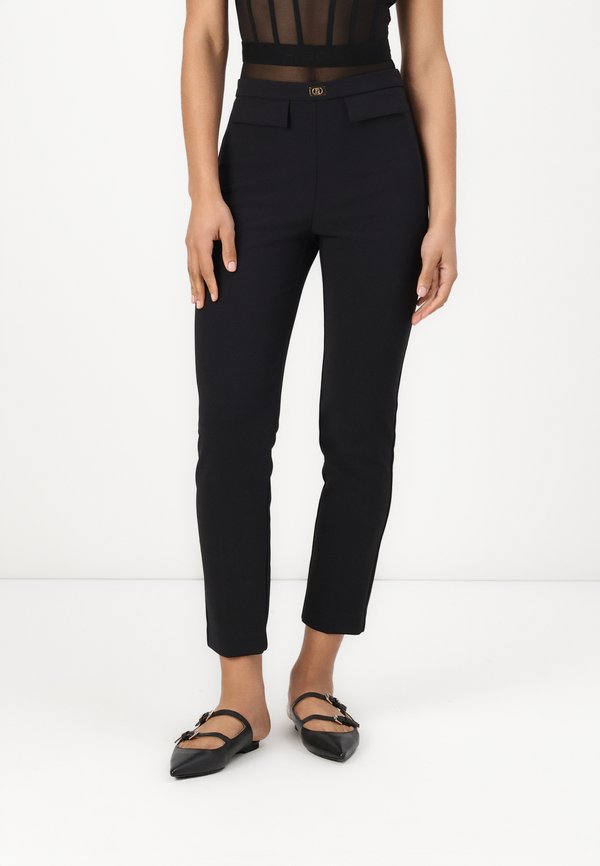 WOMEN PANT - Trousers - nero
