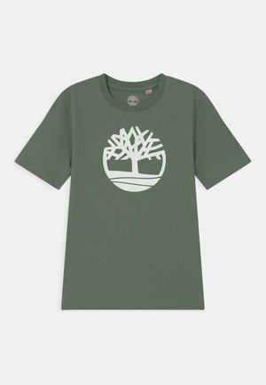 SHORT SLEEVES - T-shirt imprimé - green