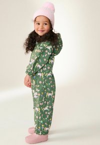 Next WATERPROOF PUDDLE - REGULAR FIT - Kombinéza do dažďa - khaki unicorn