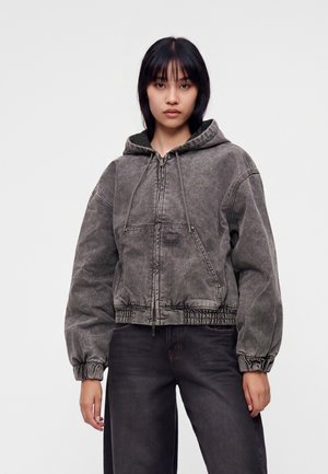 Dickies, PEORIA HOODED JACKET - Леко яке - charcoal