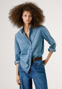 Pepe Jeans Blouse - vintage light blue l