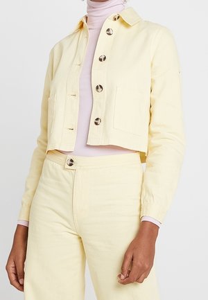 Veste en jean - yellow