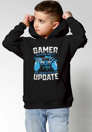 GAMING SPRUCH LUSTIG GAMER ALTERN NICHT VIDEOSPIEL KONSOLE - Kapuzenpullover - schwarz