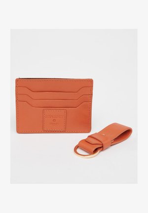 Business card holder - fiery orange