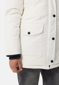 CASH-MERE Vinterkappa /-rock - weiss