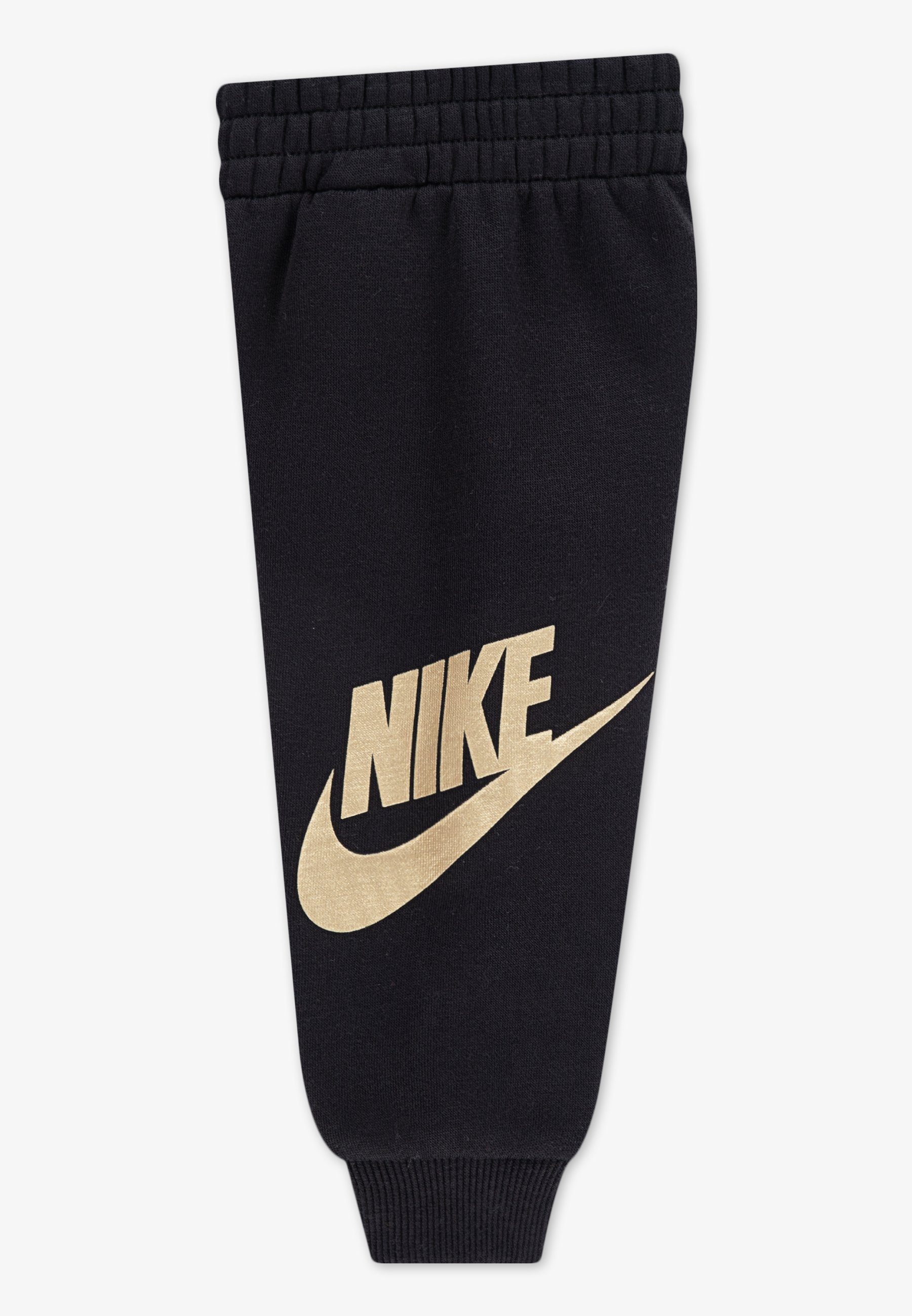 black gold nike joggers