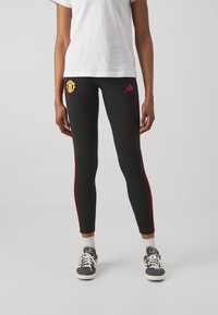 adidas Performance MANCHESTER UNITED WMN TIGHT - Klubové oblečení - black
