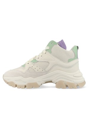 TAYKE-OVER - Trainers - off white/pastel green/lilac