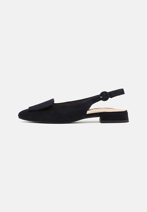 Ballerinaskor med slingback - dark blue