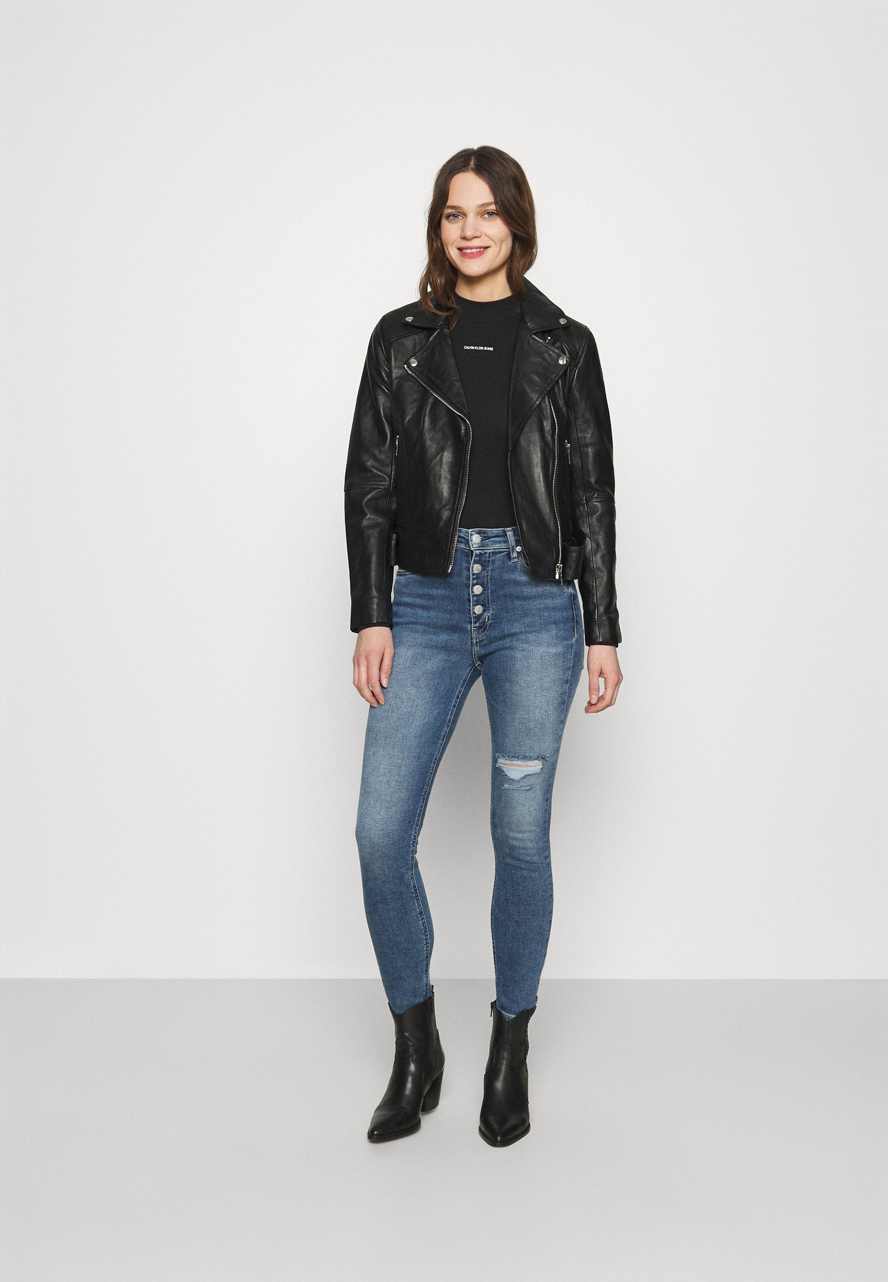 Women HIGH RISE SKINNY - Jeans Skinny Fit Women HIGH RISE SKINNY - Jeans Skinny Fit