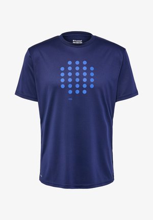 Hummel COURT - T-Shirt print - marine