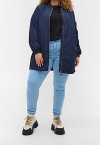 Zizzi Vinterfrakke - dark blue