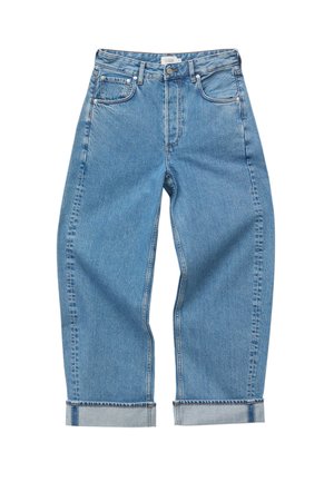 & OTHER STORIES, & OTHER STORIES BARREL-LEG JEANS - Wide Leg - blue melange