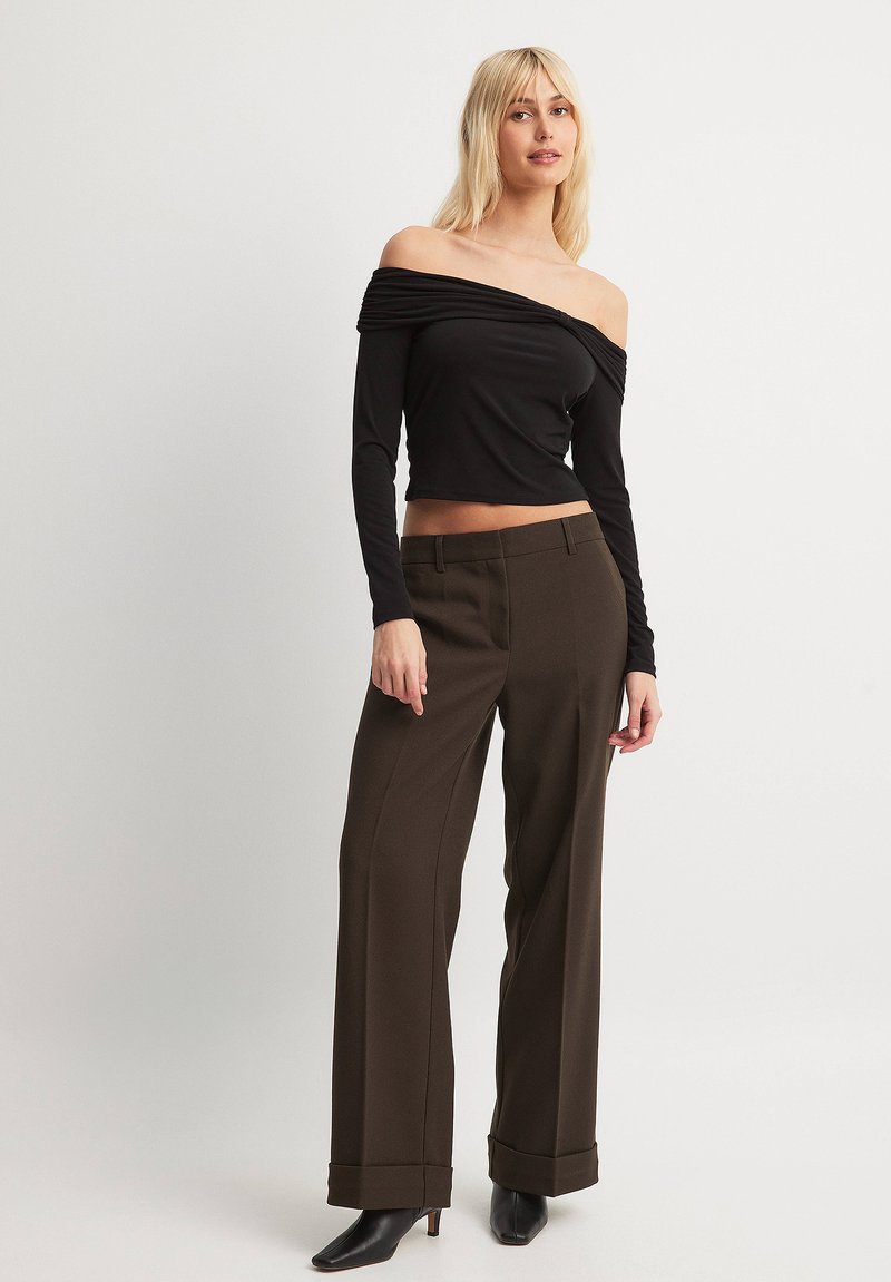 NA-KD Longsleeve zwart