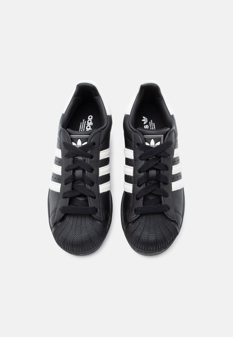 adidas Originals SUPERSTAR II W - Trainers - core black/off  white/gold-coloured metallic/black - Zalando