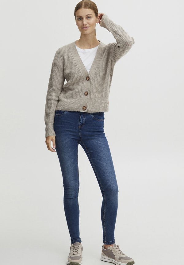 OXNORENE - Cardigan - cement melange2