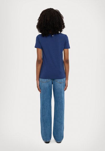Weekend Max Mara Basic T-shirt - blu cina
