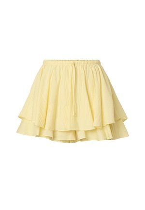 Urban Classics, SKORT - A-line skirt - butter yellow