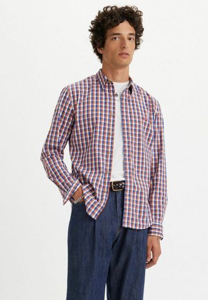 BATTERY SHIRT SLIM - Camisa - stripe sodalit