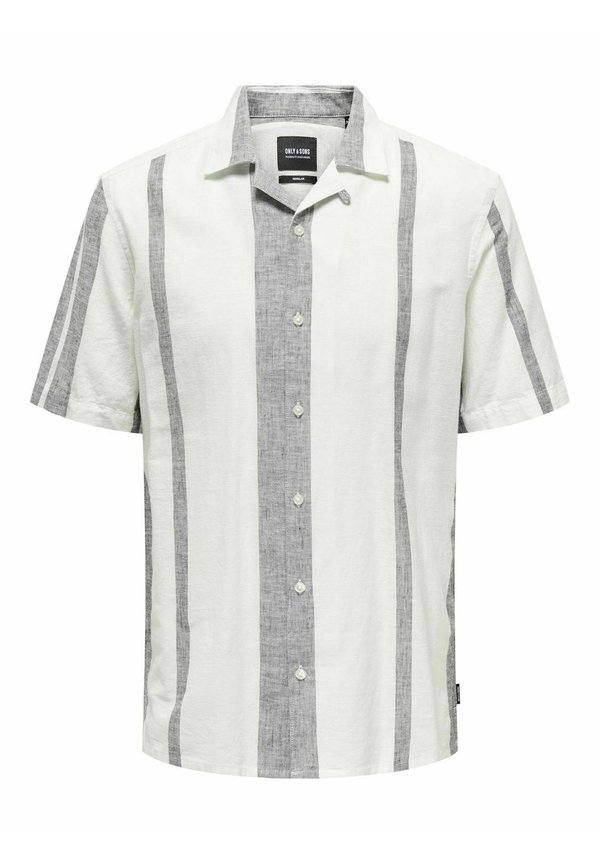 SCAIDEN STRIPERESORT NOOS - Shirt - cloud dancer3