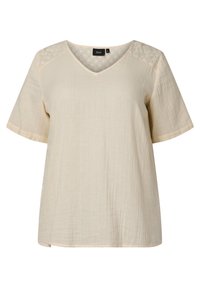 Zizzi Camicetta - beige