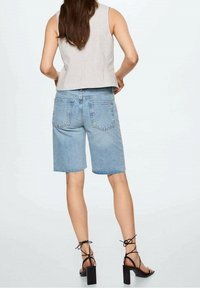 Mango Farkkushortsit - blue